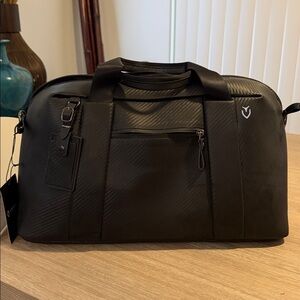 Black Vessel Duffel Bag for Men or Women